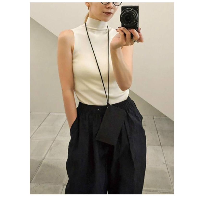 トゥデイフル TODAYFUL 2026springsummer トップス Highgauge Turtle Tanktop ハイゲージタートルタンクトップ ノースリーブ ミドル丈 12610518 26春夏_16