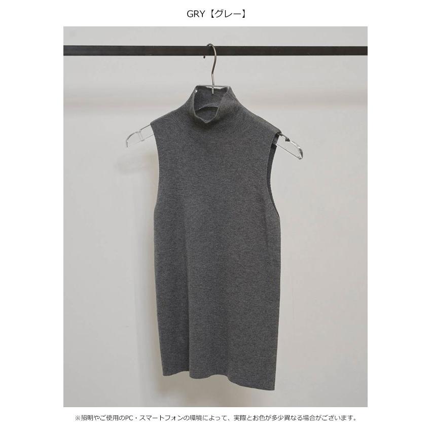 トゥデイフル TODAYFUL 2026springsummer トップス Highgauge Turtle Tanktop ハイゲージタートルタンクトップ ノースリーブ ミドル丈 12610518 26春夏_1