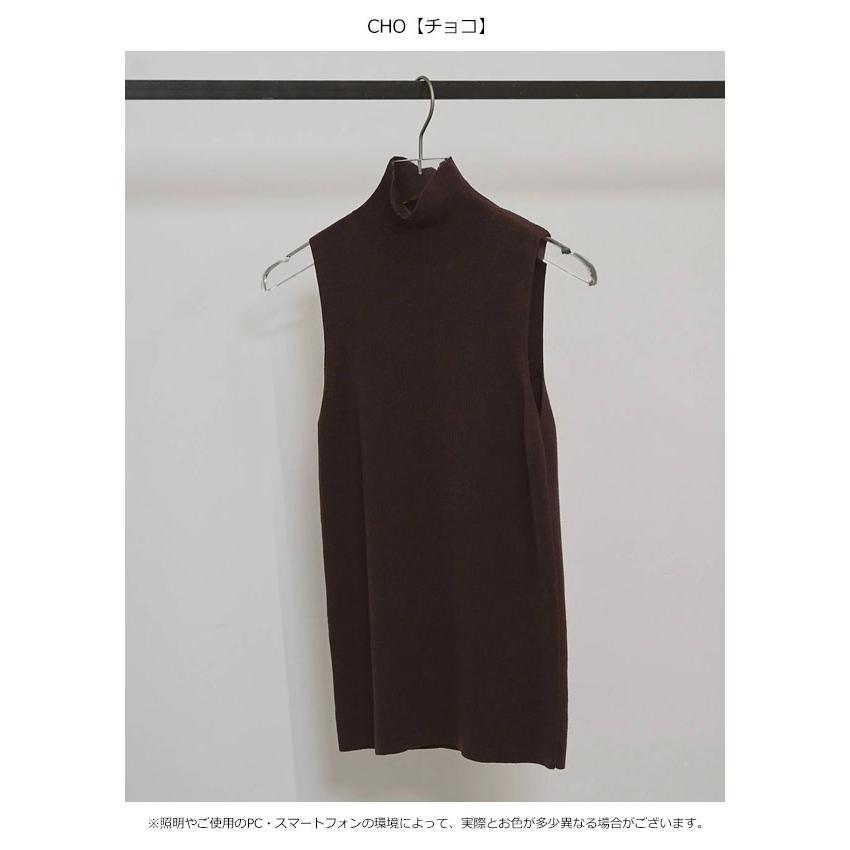 トゥデイフル TODAYFUL 2026springsummer トップス Highgauge Turtle Tanktop ハイゲージタートルタンクトップ ノースリーブ ミドル丈 12610518 26春夏_2