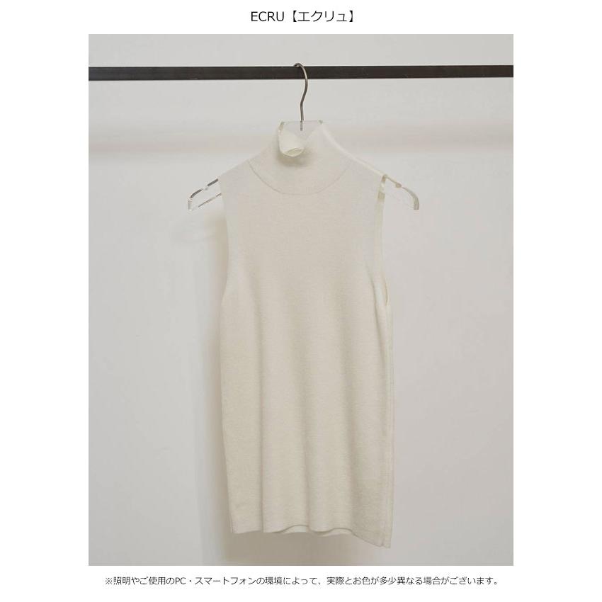 トゥデイフル TODAYFUL 2026springsummer トップス Highgauge Turtle Tanktop ハイゲージタートルタンクトップ ノースリーブ ミドル丈 12610518 26春夏_3