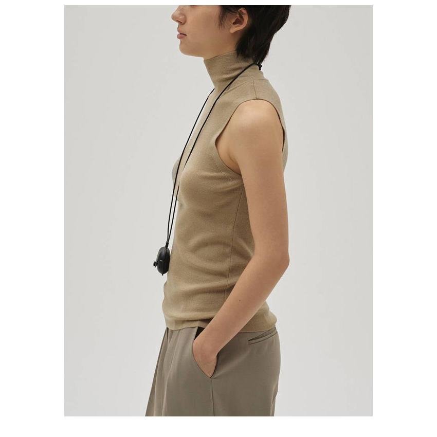 トゥデイフル TODAYFUL 2026springsummer トップス Highgauge Turtle Tanktop ハイゲージタートルタンクトップ ノースリーブ ミドル丈 12610518 26春夏_6