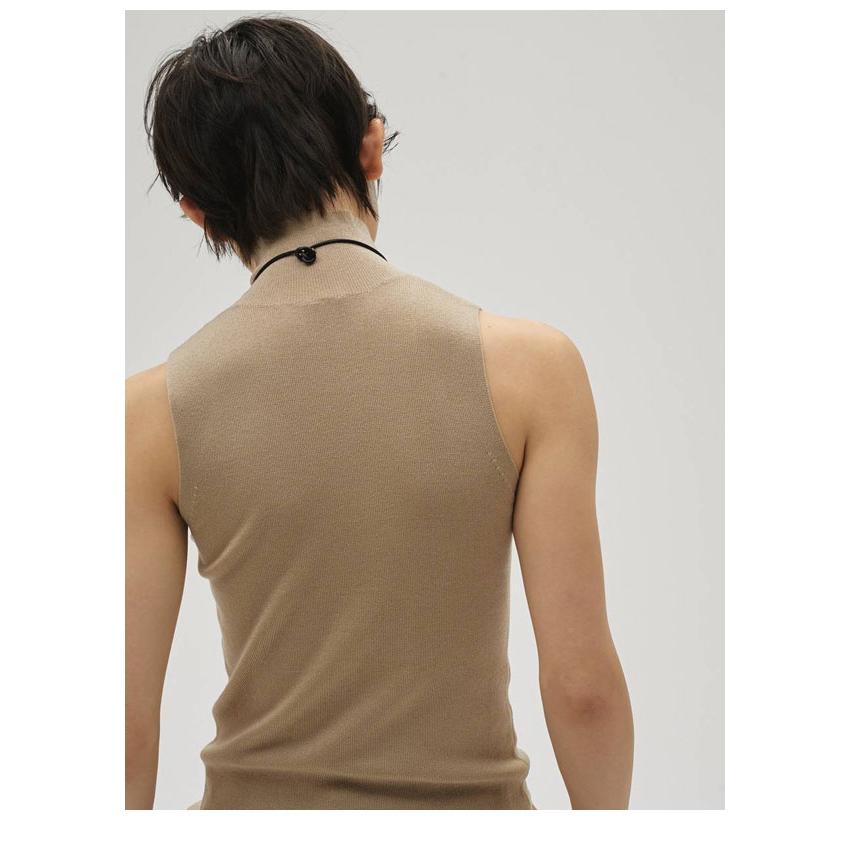 トゥデイフル TODAYFUL 2026springsummer トップス Highgauge Turtle Tanktop ハイゲージタートルタンクトップ ノースリーブ ミドル丈 12610518 26春夏_7