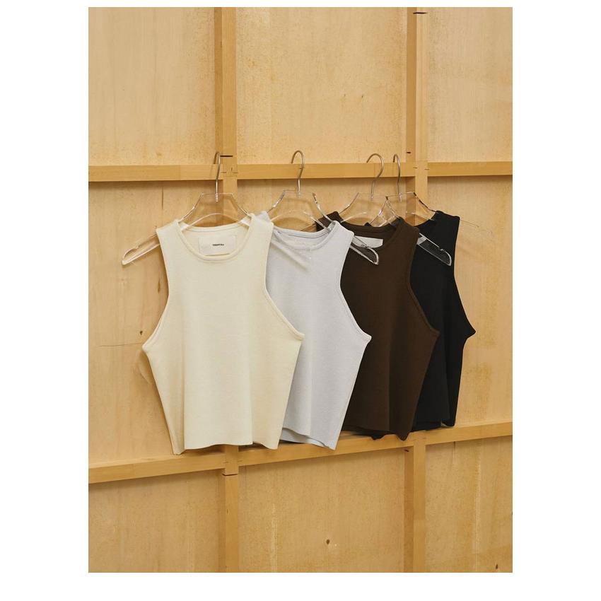 todayful⭐︎Crewneck Knit Tanktop TODAYFUL SALE50%OFF トゥデイフル 2026springsummer トップス