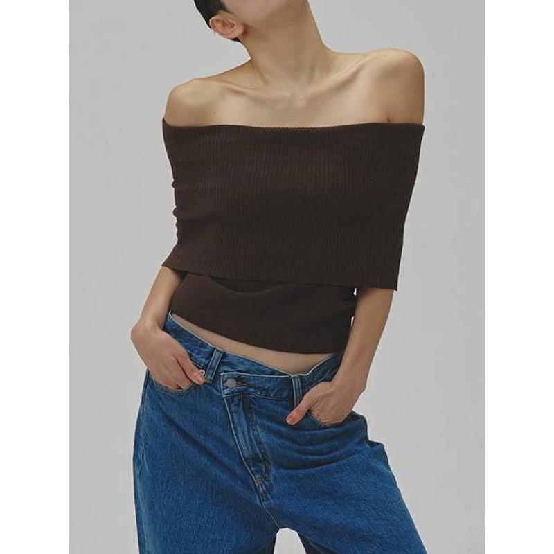 TODAYFUL トゥデイフル 2026Prefall トップス Seamless Offshoulder