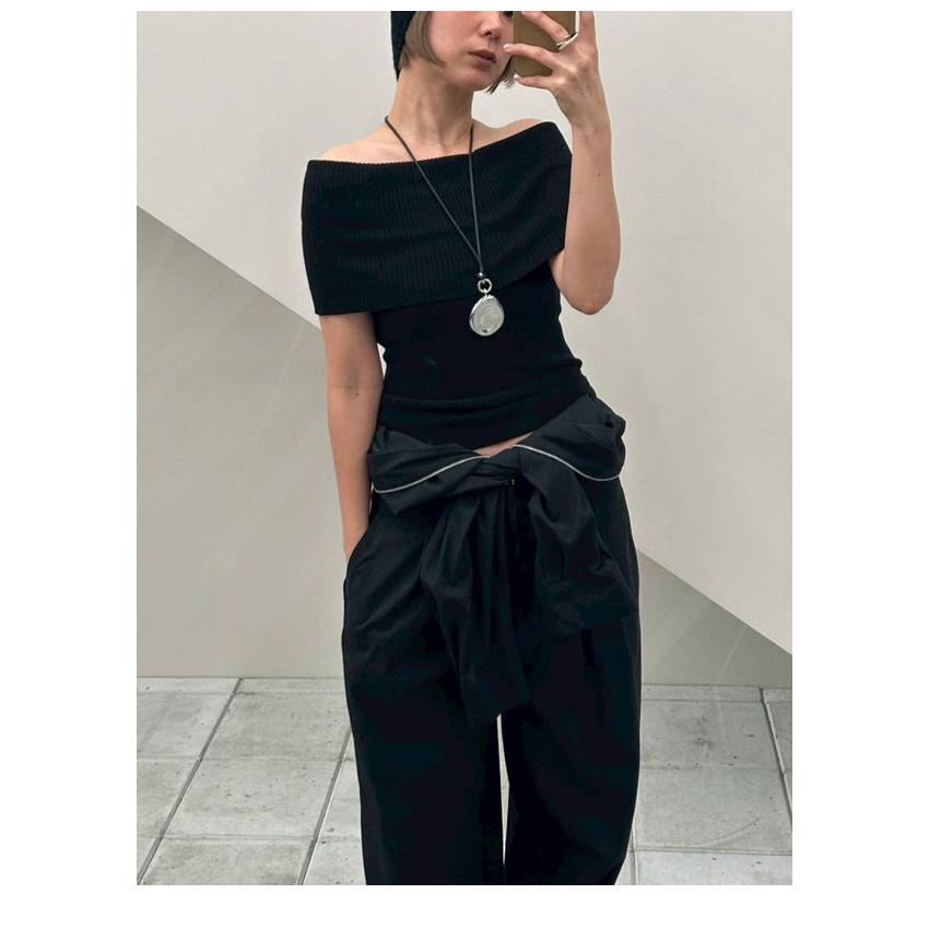 TODAYFUL トゥデイフル 2026Prefall トップス Seamless Offshoulder