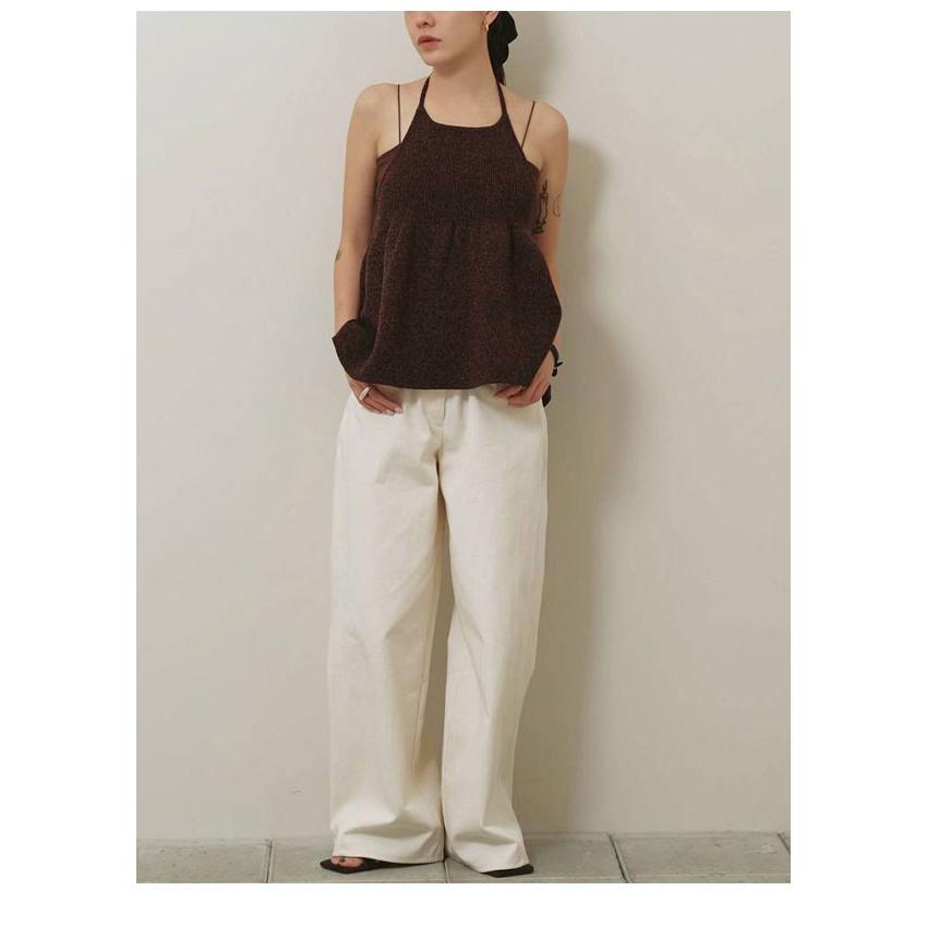 TODAYFUL トゥデイフル 2026Prefall トップス Halterneck Peplum Knit