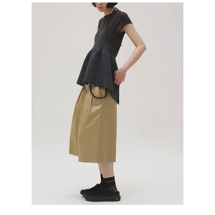 TODAYFUL holterneck pepram knit チャコール TODAYFUL holterneck pepram knit チャコール Halterneck Peplum Knit