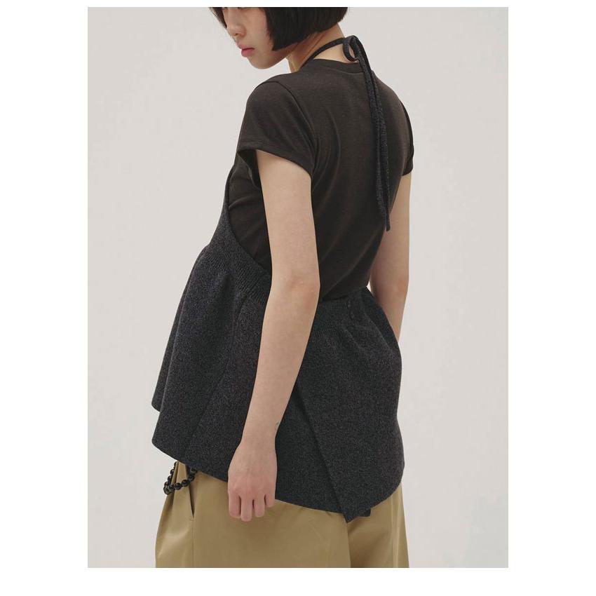 TODAYFUL トゥデイフル 2026Prefall トップス Halterneck Peplum Knit