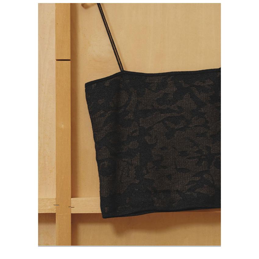 TODAYFUL トゥデイフル 2026Prefall トップス Jacquard Knit Camisole