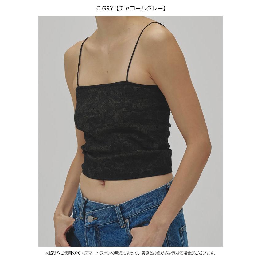 TODAYFUL トゥデイフル 2026Prefall トップス Jacquard Knit Camisole