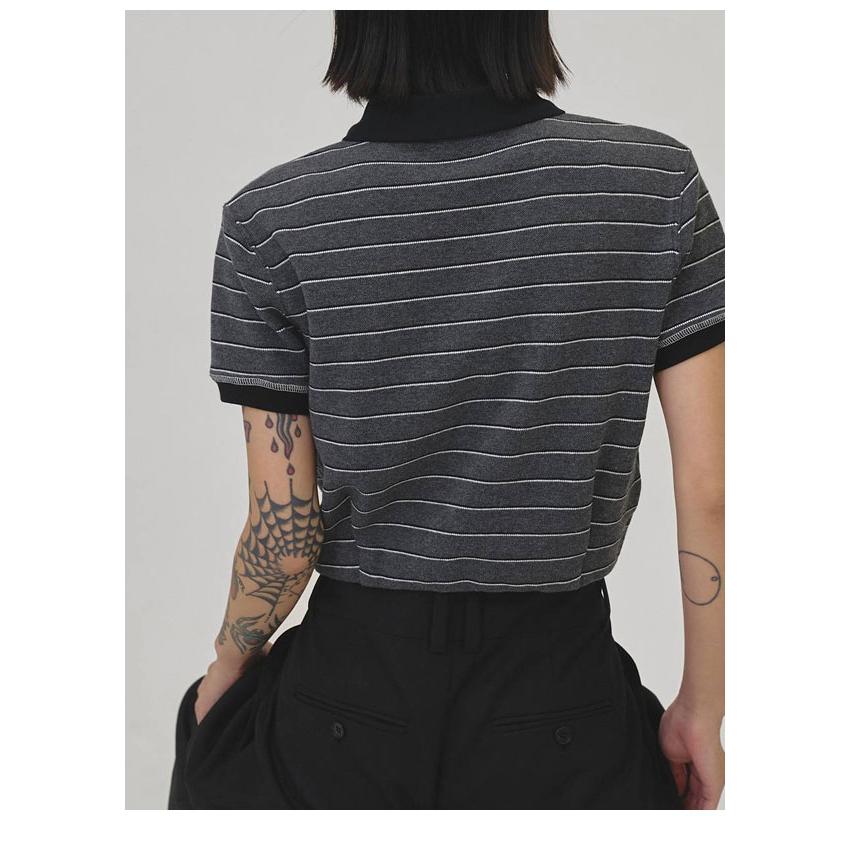 TODAYFUL トゥデイフル 2026springsummer トップス Border Polo Tops
