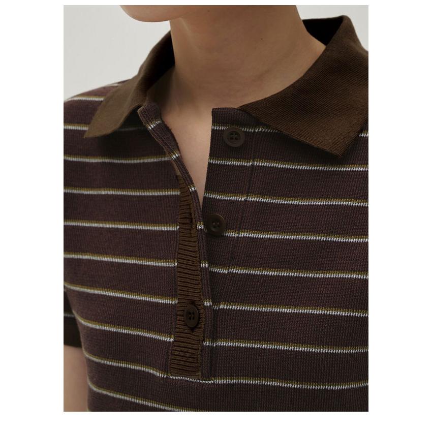 TODAYFUL トゥデイフル 2026springsummer トップス Border Polo Tops
