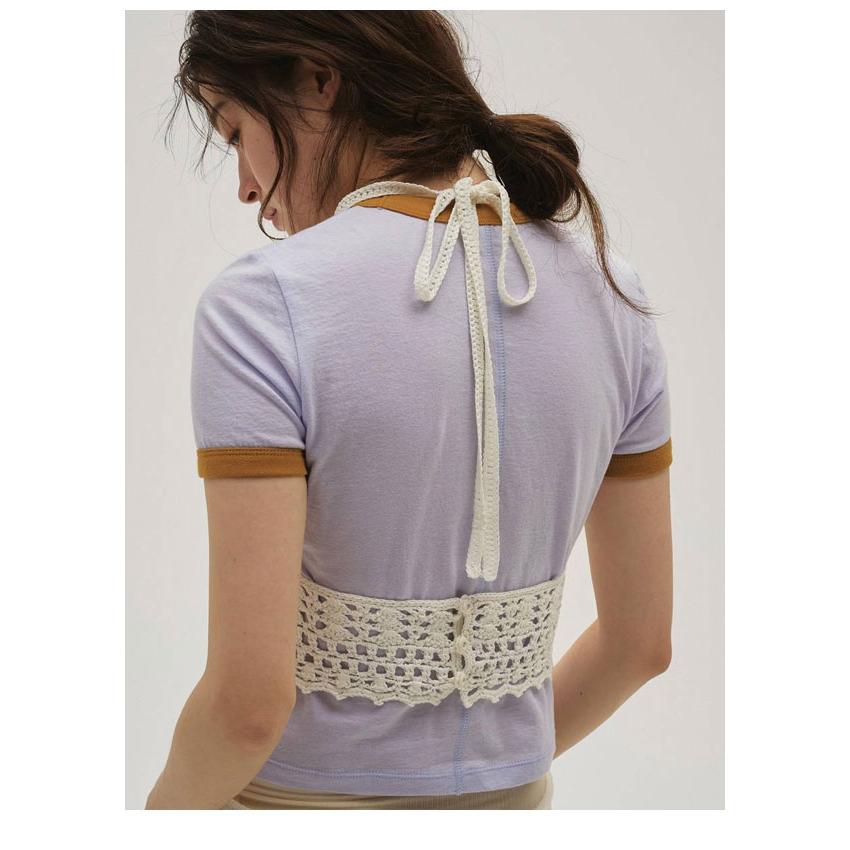 TODAYFUL【未使用に近い】Back Twist Tee★ungrid TODAYFUL トゥデイフル 2026springsummer トップス Compact Ringer Tee