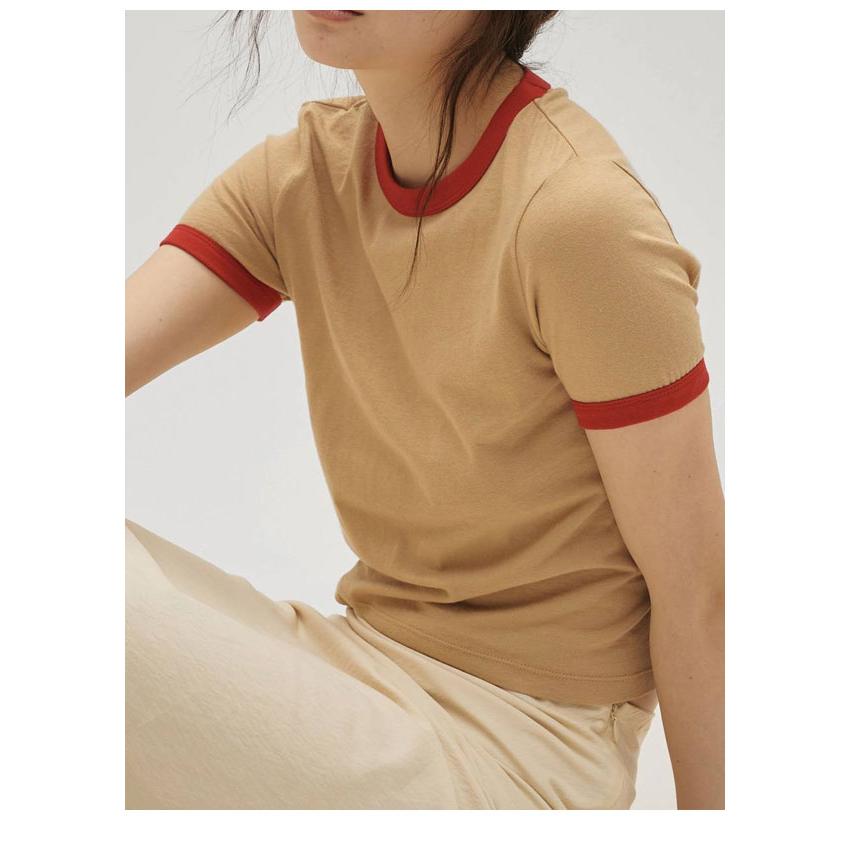 TODAYFUL Compact Ringer Tee 店舗限定色 TODAYFUL トゥデイフル 2026springsummer トップス Compact Ringer Tee