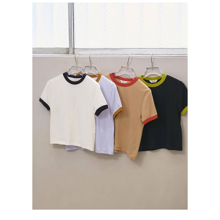 TODAYFUL トゥデイフル 2026springsummer トップス Compact Ringer Tee