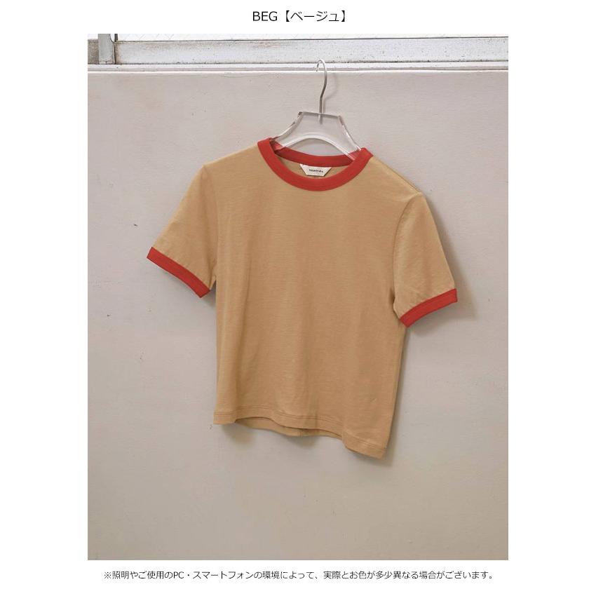 TODAYFUL トゥデイフル 2026springsummer トップス Compact Ringer Tee