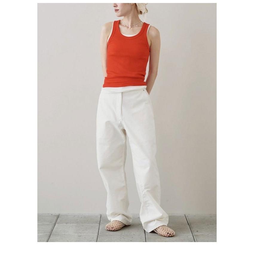 値下げ中‼️todayful Rib Tanktop 2026 s/s TODAYFUL (トゥデイフル）Seamless Rib Tanktop☆ 26春夏【12610612