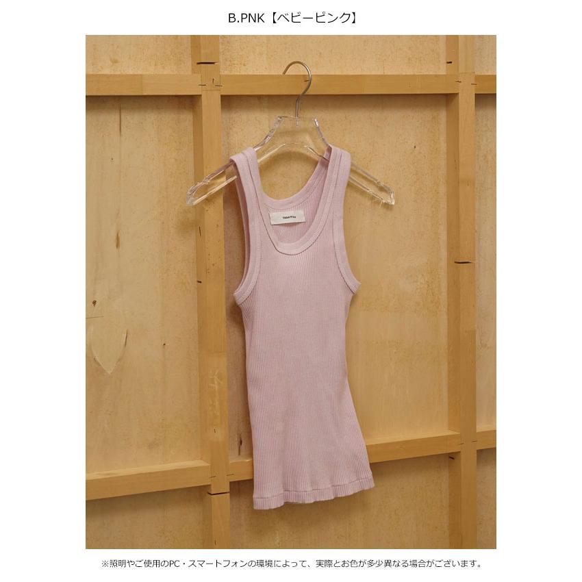 TODAYFUL トゥデイフル 2026springsummer トップス Seamless Rib