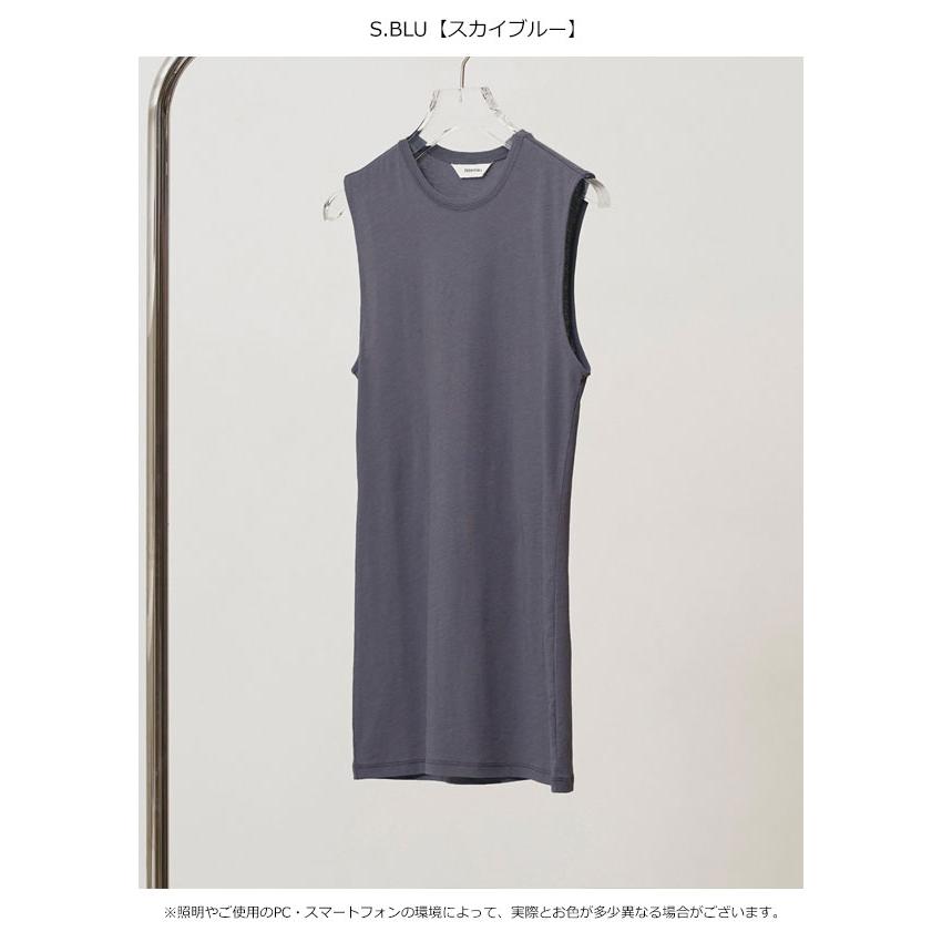 トゥデイフル TODAYFUL 2026Prefall トップス Smooth Tanktop Tunic 7月上旬〜下旬予約 スムースタンクトップチュニック ノースリーブ ミドル丈 12610626_2