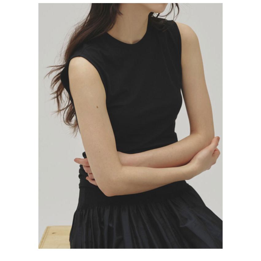 トゥデイフル TODAYFUL 2026Prefall トップス Smooth Tanktop Tunic 7月上旬〜下旬予約 スムースタンクトップチュニック ノースリーブ ミドル丈 12610626_7