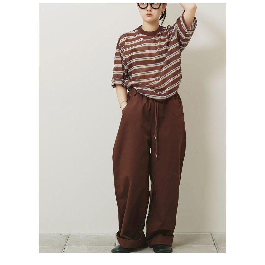 TODAYFUL トゥデイフル 2026Prefall トップス Sheer Border T-shirt 7
