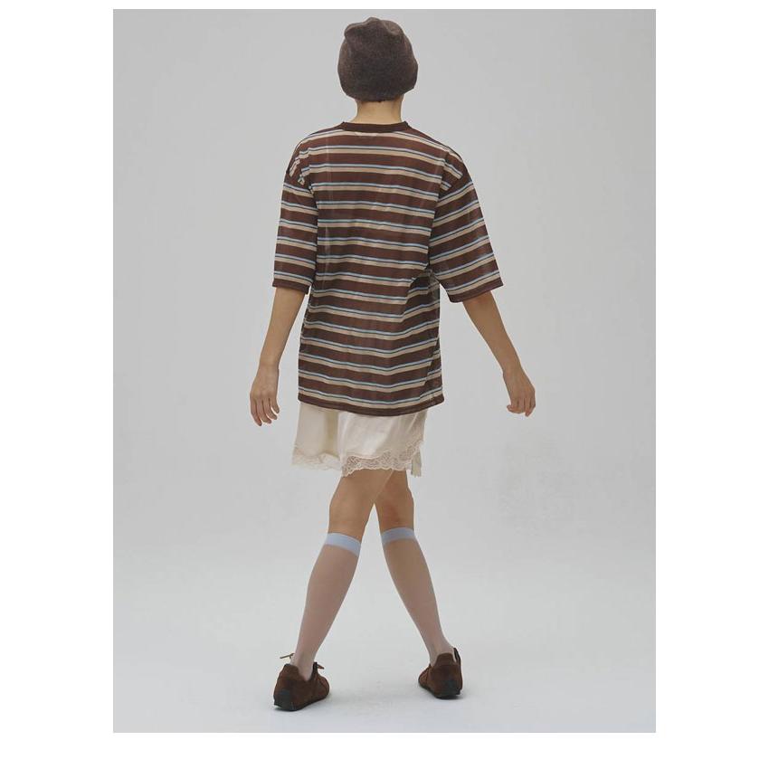 TODAYFUL トゥデイフル 2026Prefall トップス Sheer Border T-shirt 7