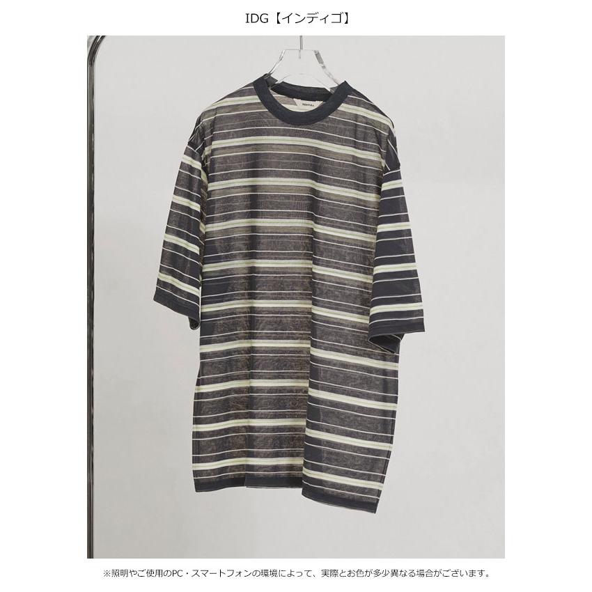 TODAYFUL トゥデイフル 2026Prefall トップス Sheer Border T-shirt 7