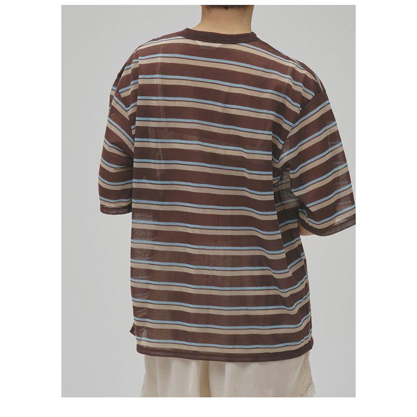 TODAYFUL トゥデイフル 2026Prefall トップス Sheer Border T-shirt 7