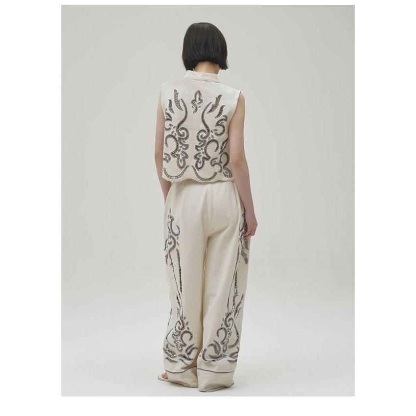TODAYFUL トゥデイフル 2026Prefall ボトムス Cut Lace Twill Pants 6