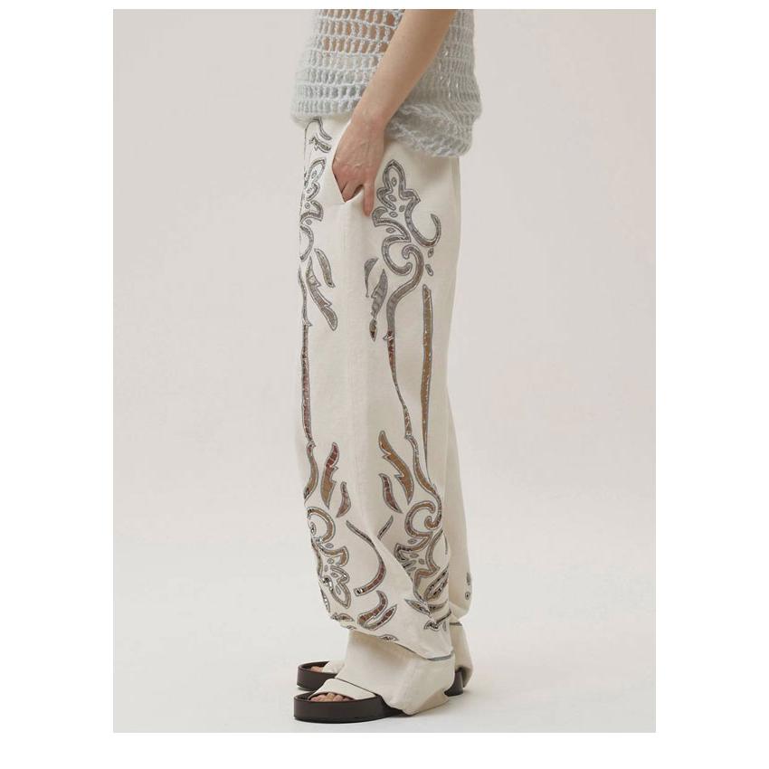 TODAYFUL トゥデイフル 2026Prefall ボトムス Cut Lace Twill Pants 6