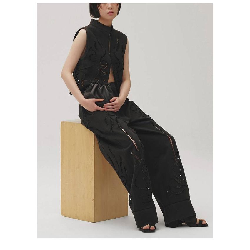 パンツ todayful Wide Twill Trousers TODAYFUL トゥデイフル 2026Prefall ボトムス Cut Lace Twill Pants
