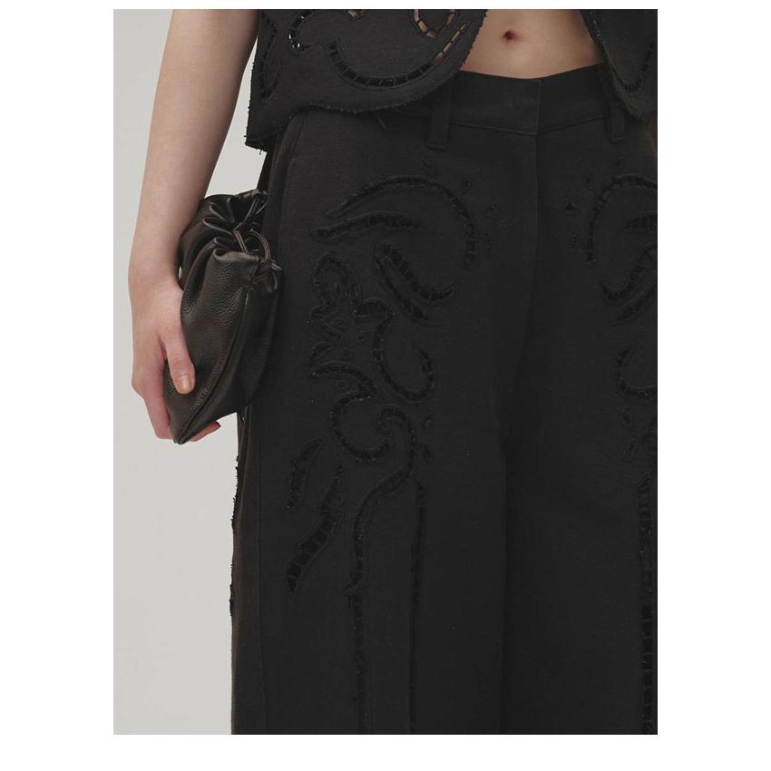 TODAYFUL トゥデイフル 2026Prefall ボトムス Cut Lace Twill Pants 6