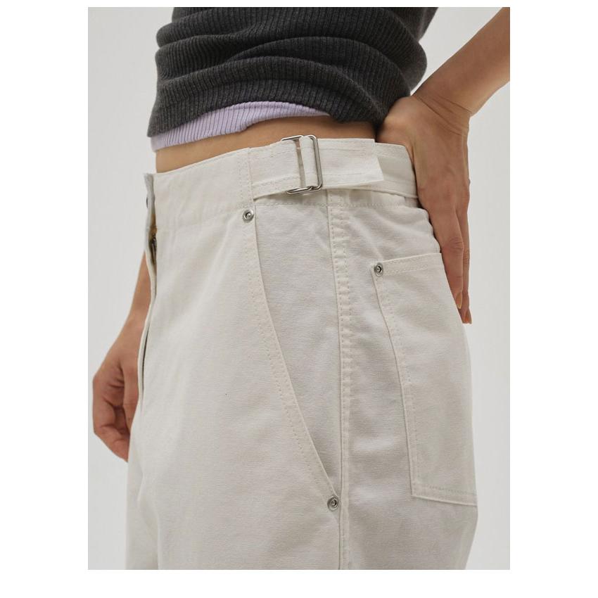 TODAYFUL Boyfriend Cotton Pants 白 38 新品 Boyfriend Cotton Pants/ボーイフレンドコットンパンツ（フルレングス