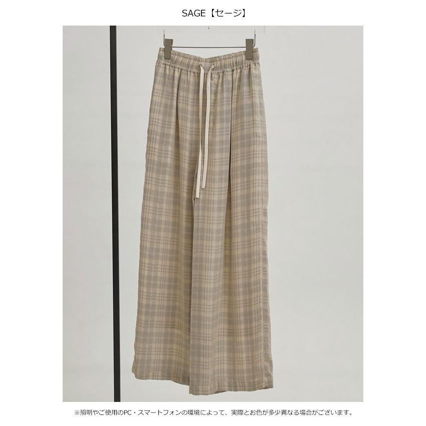 TODAYFUL トゥデイフル 2026springsummer ボトムス Check Jacquard