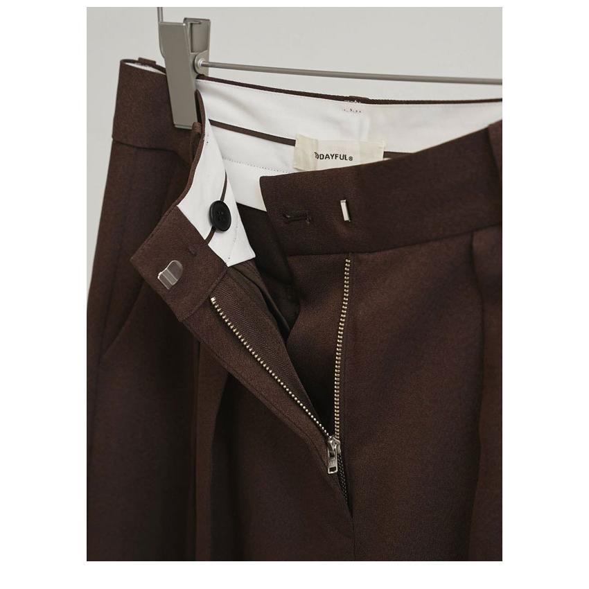 TODAYFUL トゥデイフル 2026springsummer ボトムス Tuck Wide Trousers