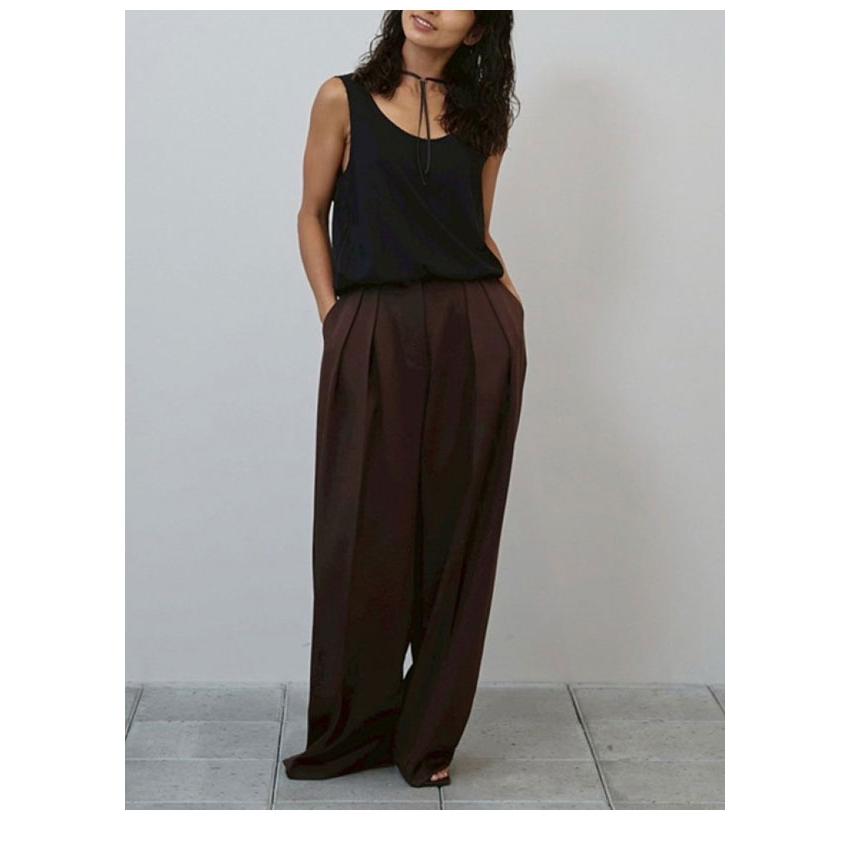 TODAYFUL トゥデイフル 2026springsummer ボトムス Tuck Wide Trousers