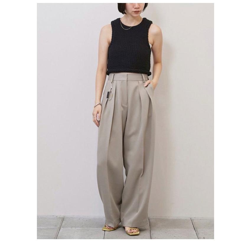 TODAYFUL トゥデイフル 2026springsummer ボトムス Tuck Wide Trousers