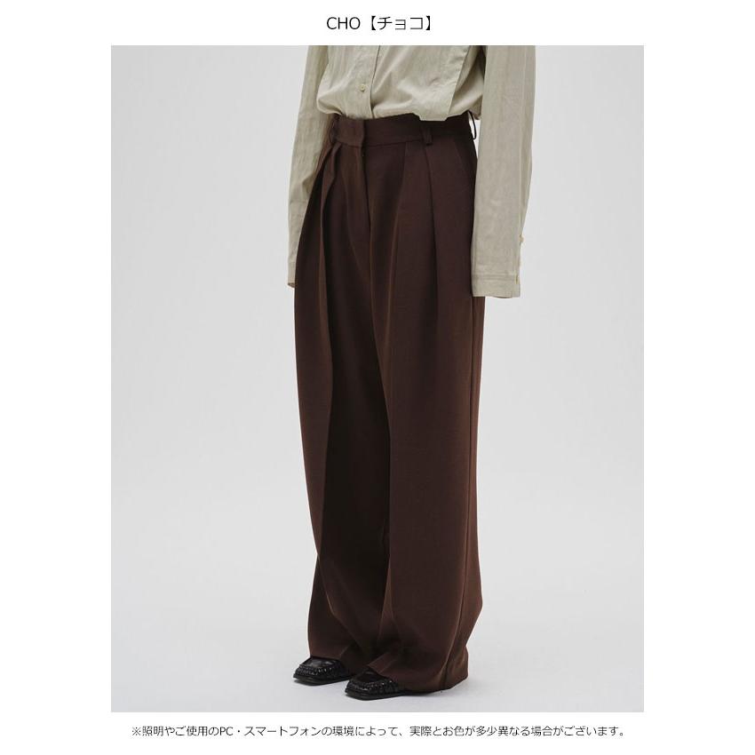 TODAYFUL トゥデイフル 2026springsummer ボトムス Tuck Wide Trousers