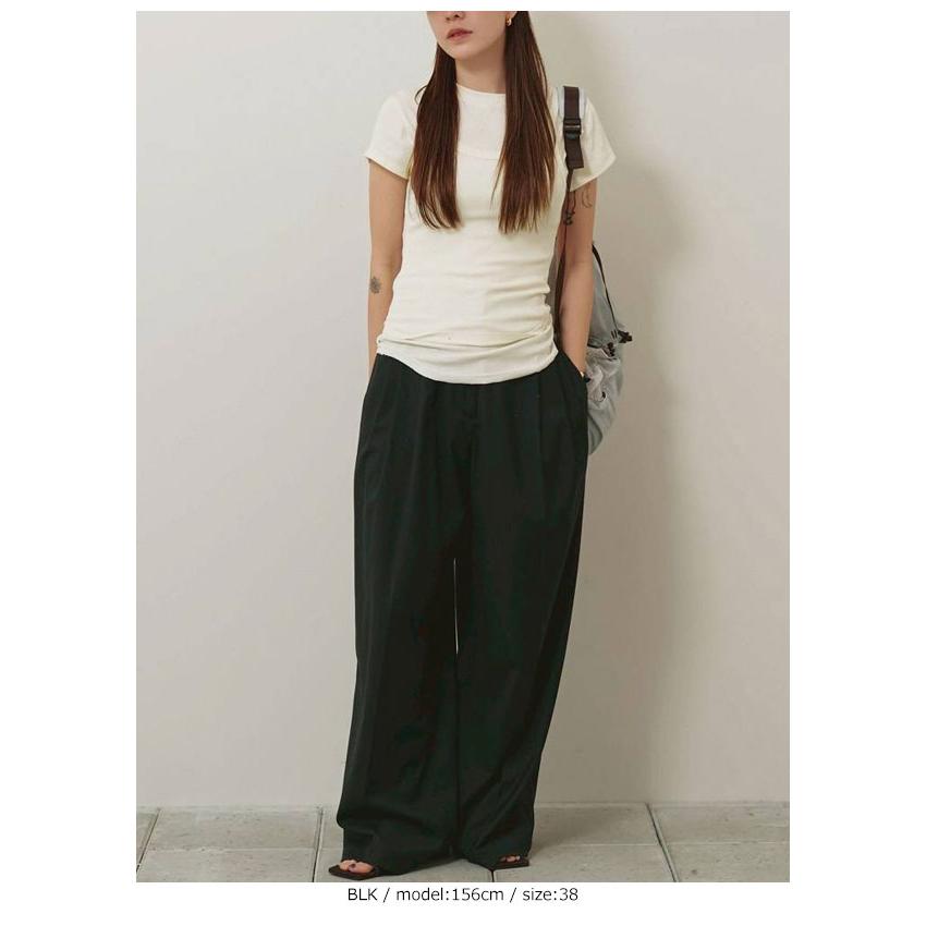 TODAYFUL トゥデイフル 2026Prefall ボトムス Lightweight Tuck