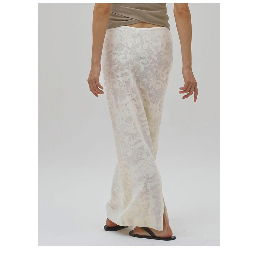 トゥデイフル TODAYFUL 2026Prefall ボトムス Jacquard Knit Skirt 7月上旬〜下旬予約 ジャガードニットスカート ロング丈 セットアップ 12610537 12610810の画像