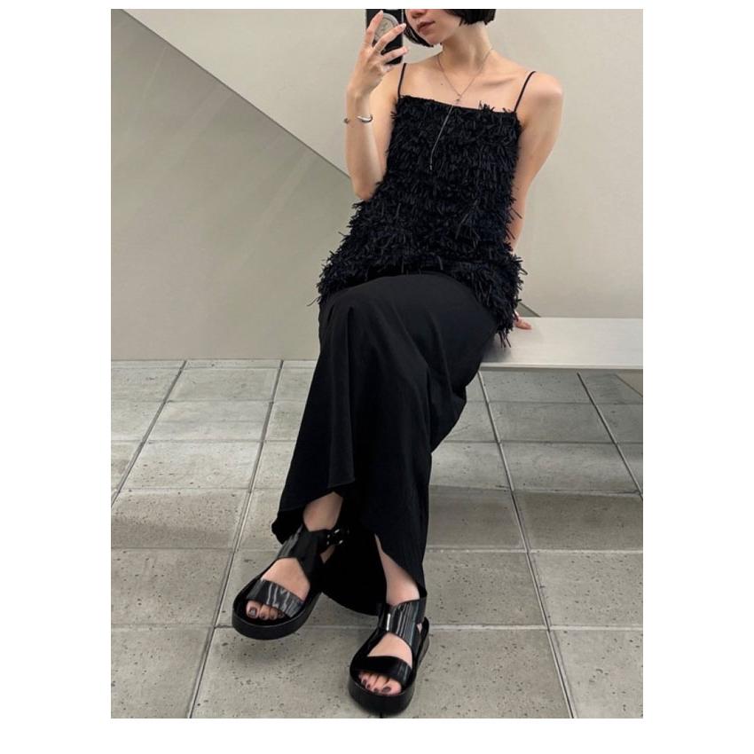todayful strawflatsandalsフラットシューズ TODAYFUL SALE60%OFF トゥデイフル Sheer Gather Flatshoes シアー