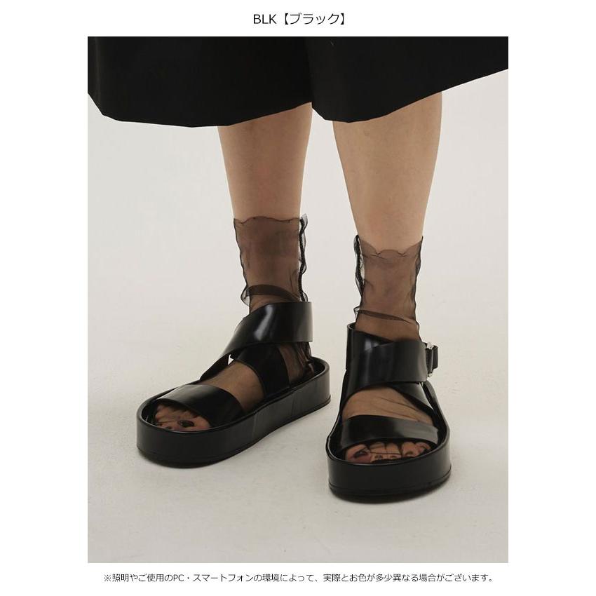 〈美品〉TODAYFUL トゥデイフル【23.5】フラット ベルトサンダル 黒 TODAYFUL トゥデイフル 2026springsummer サンダル Chunky Belt