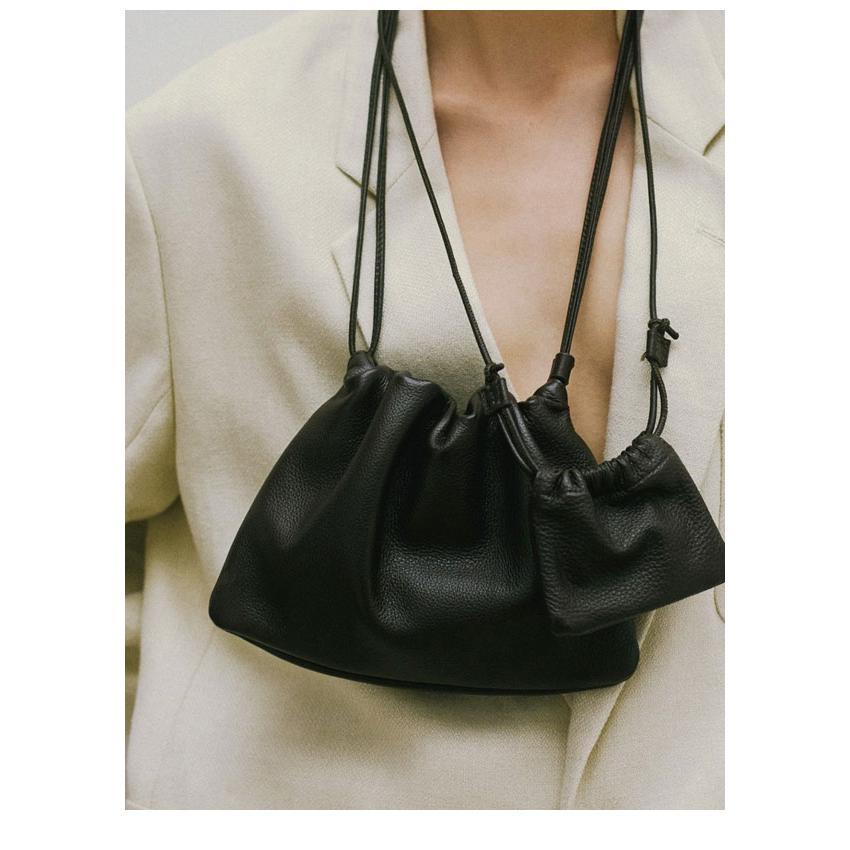 [未使用]todayful スエードレザーショルダー黒色 TODAYFUL トゥデイフル 2026springsummer バッグ Leather Compact