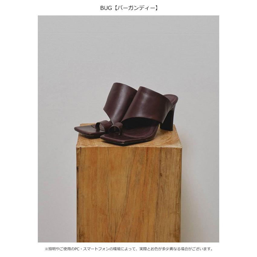 TODAYFUL トゥデイフル 2026springsummer 靴 Square Leather Sandals