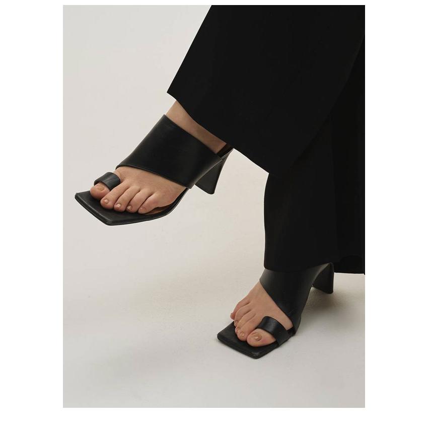 靴 TODAYFUL Square Leather Sandals TODAYFUL SALE20%OFF トゥデイフル 2026springsummer 靴 Square