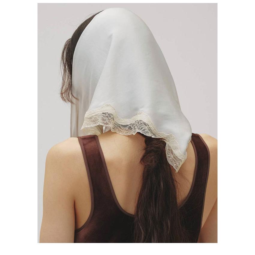 TODAYFUL トゥデイフル 2026Prefall 小物 Satin Lace Scarf サテン