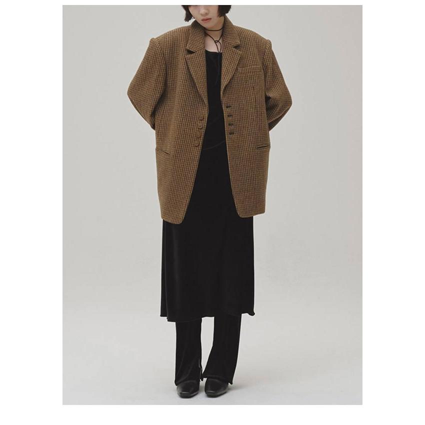 TODAYFUL トゥデイフル 2026Prefall アウター Wool100% Check Jacket 9