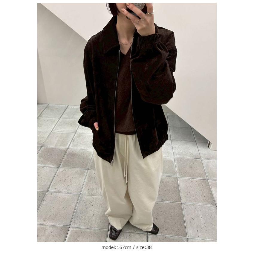 TODAYFUL トゥデイフル 2026Prefall アウター Suede Zip Blouson 9月