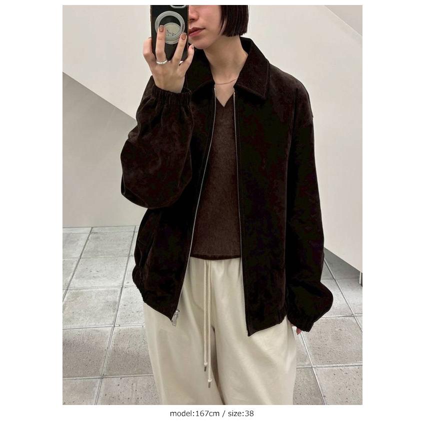 TODAYFUL トゥデイフル 2026Prefall アウター Suede Zip Blouson 9月