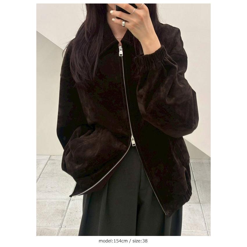 TODAYFUL トゥデイフル 2026Prefall アウター Suede Zip Blouson 9月